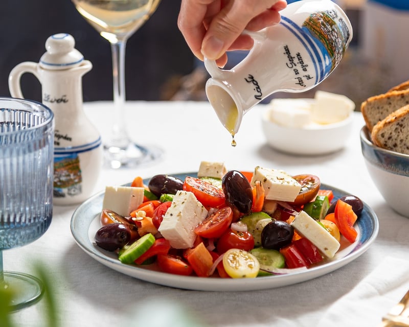 Plated Salad